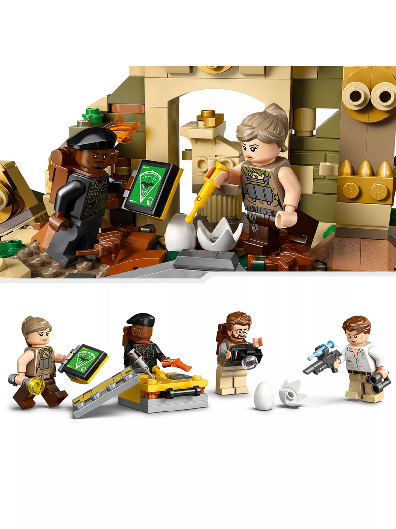 LEGO Jurassic World Spinosaurus and Quetzalcoatlus Air Mission building set, UK version
