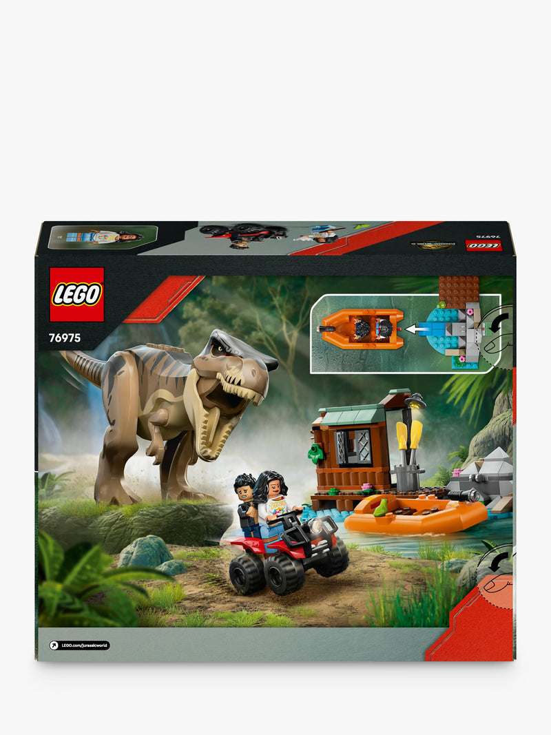 LEGO T. rex River Escape 199-piece building set, imported from the UK