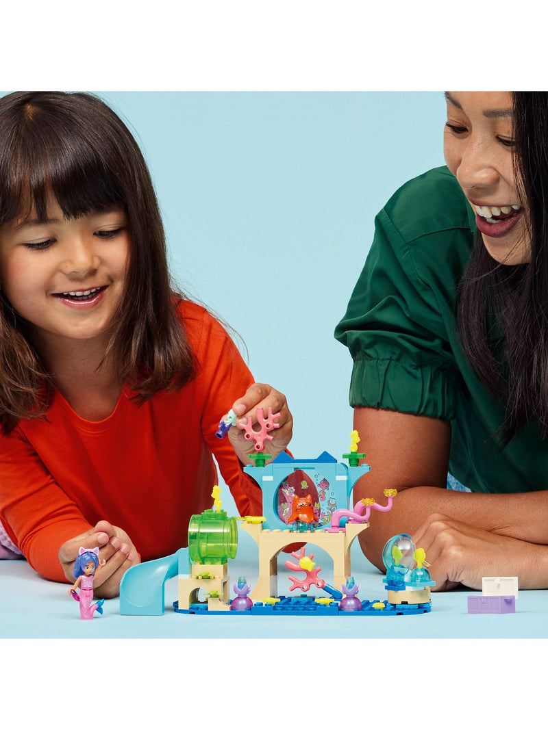 LEGO Gabby's Dollhouse Mermaid Aquarium Adventure playset, UK version