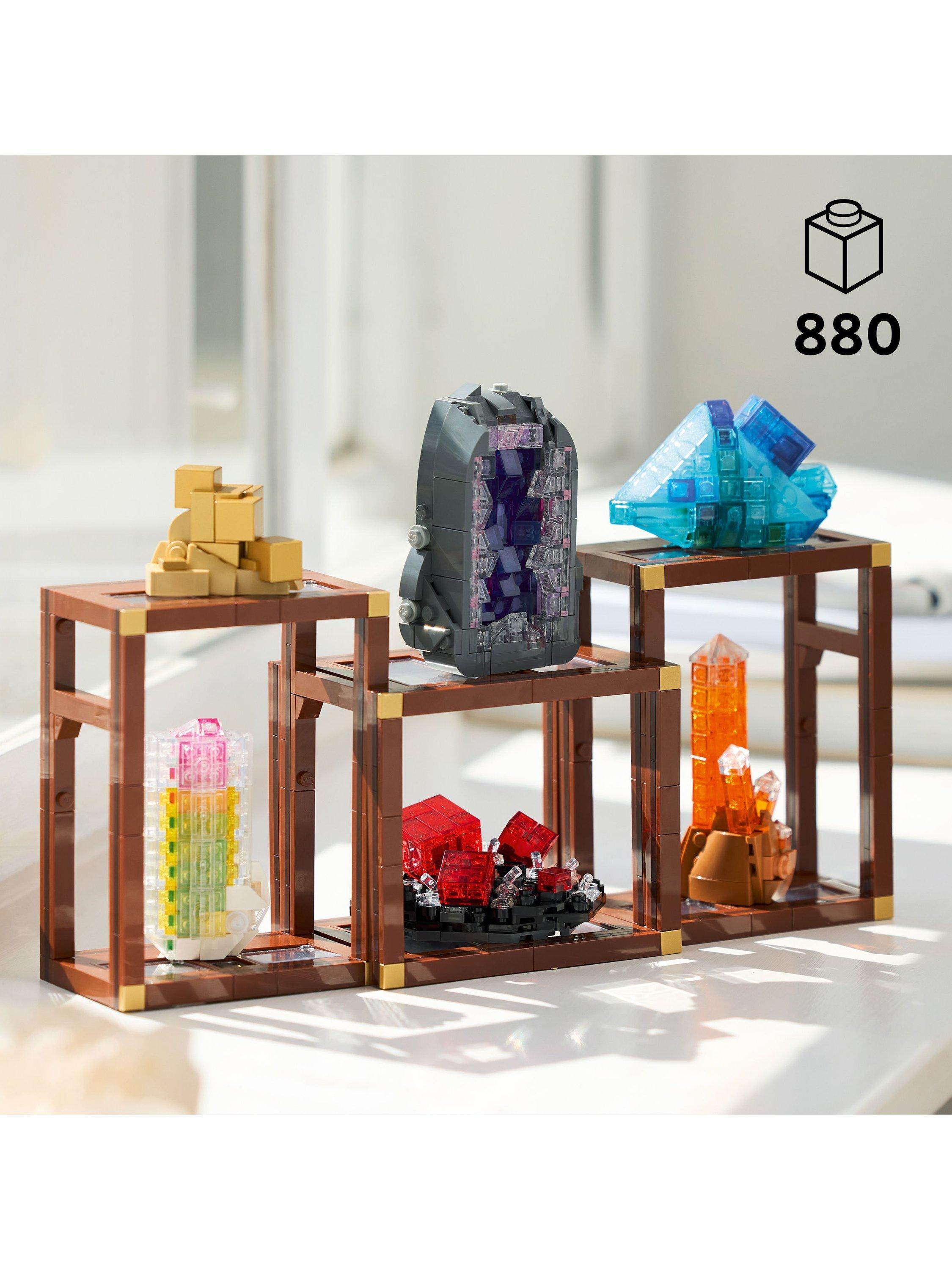 LEGO Ideas Mineral Collection adult building set - British product