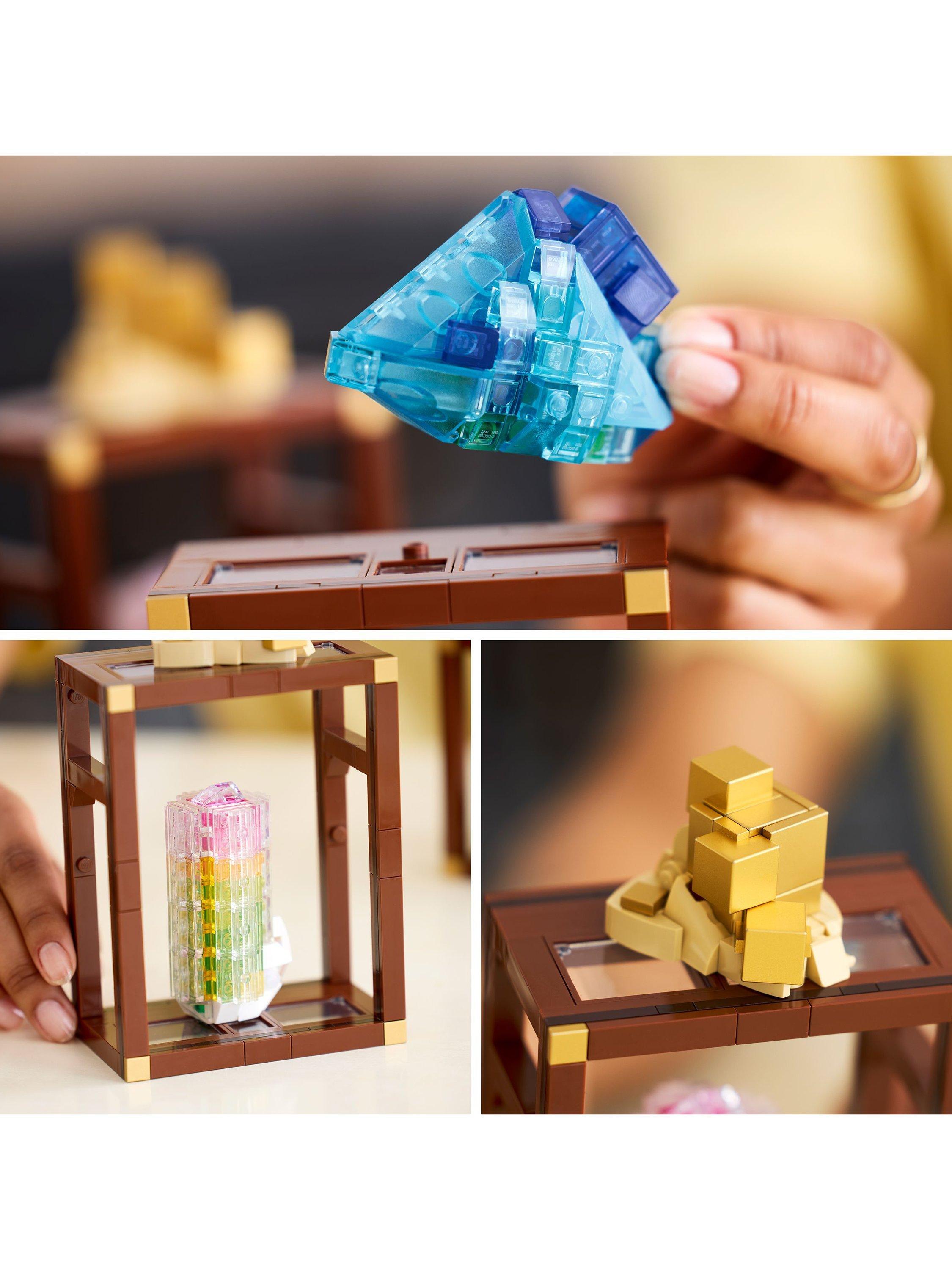 LEGO Ideas Mineral Collection adult building set - British product