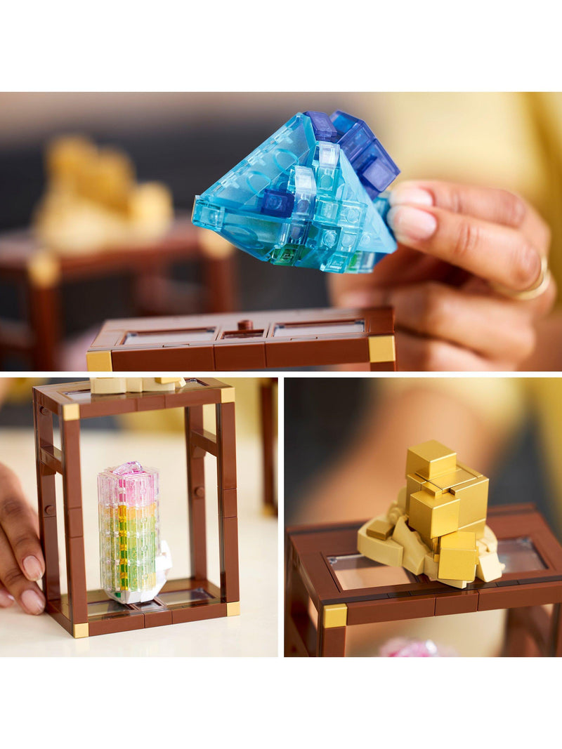LEGO Ideas Mineral Collection adult building set - British product