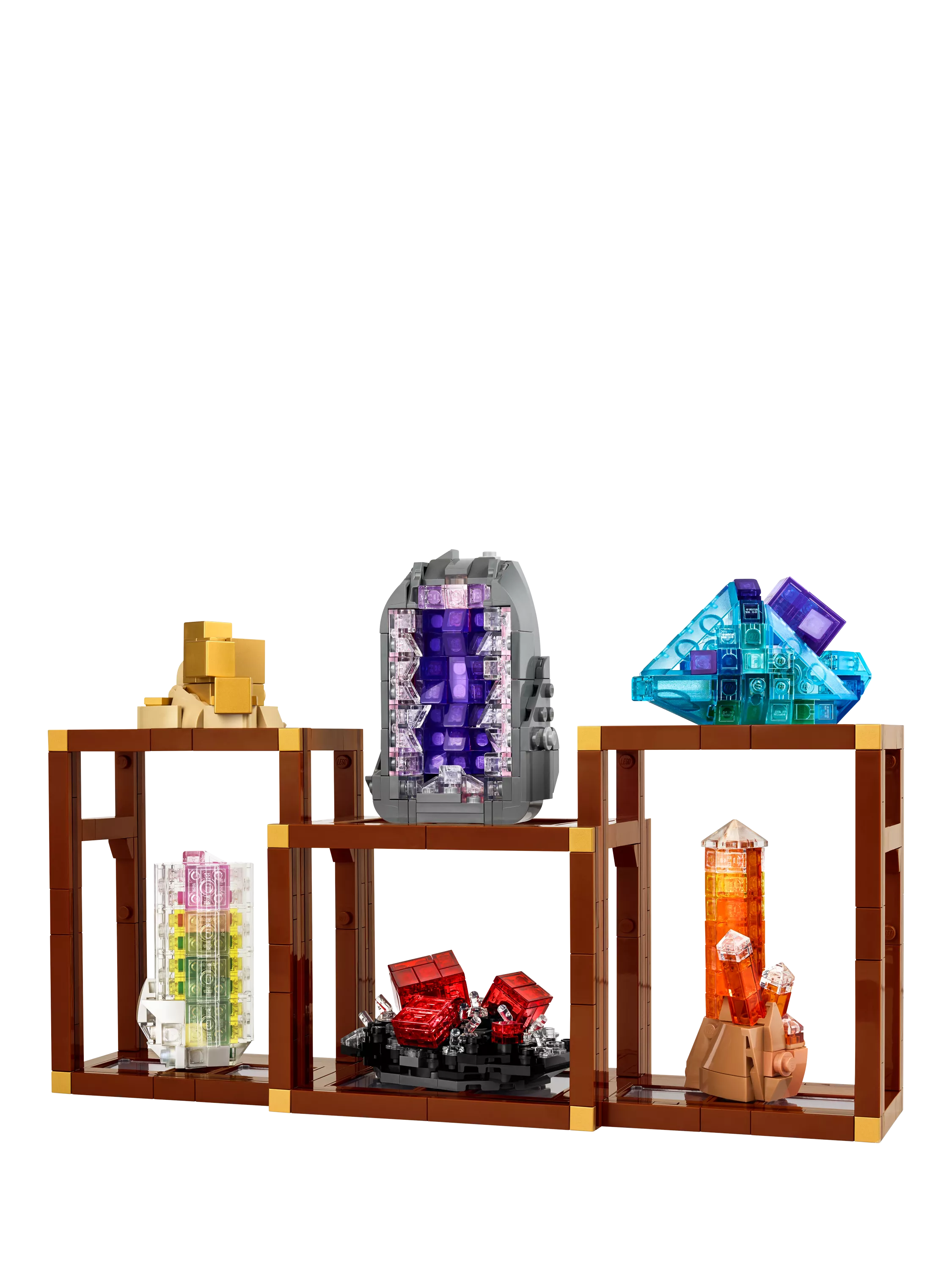 LEGO Ideas Mineral Collection adult building set - British product