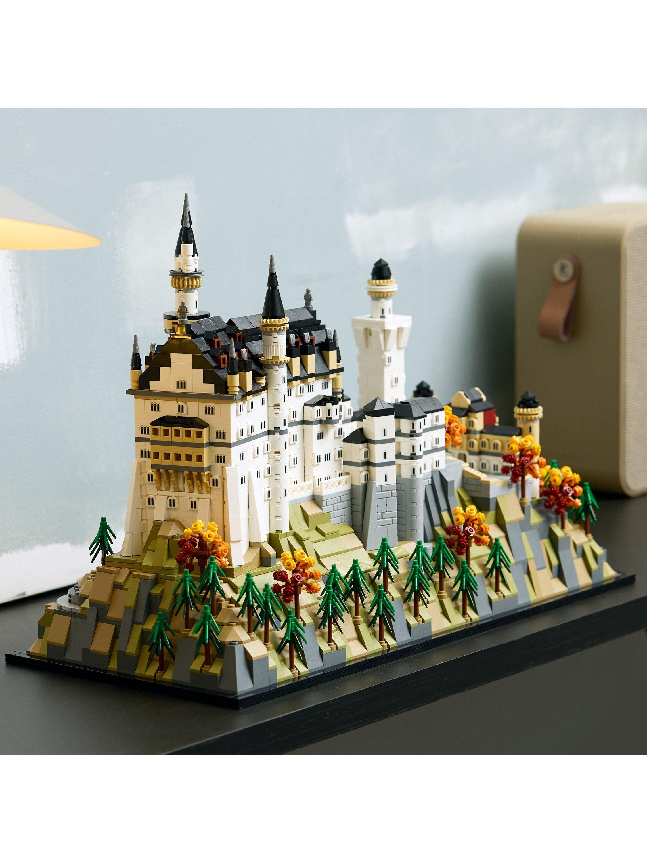 LEGO Architecture Neuschwanstein Castle building set 21063, imported from the UK
