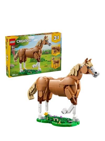 John Lewis LEGO Creator 31166 3-in-1 Schönes Pferd Bauset - Online bei McGrocer kaufen