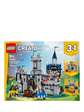 Lego 3-in-1 Medieval Horse Knight Castle building set, UK version