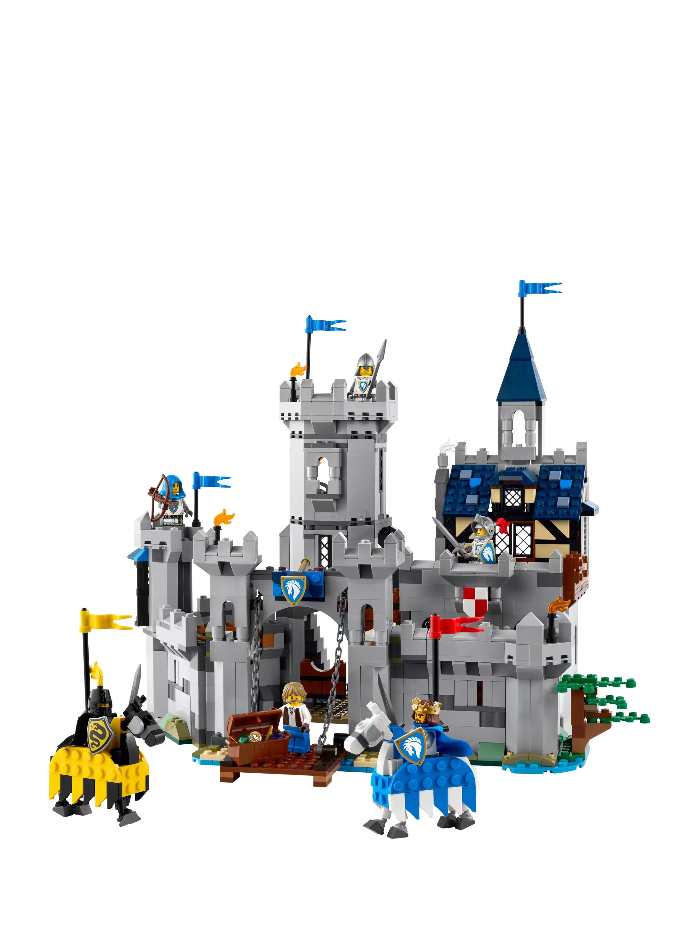Lego 3-in-1 Medieval Horse Knight Castle building set, UK version
