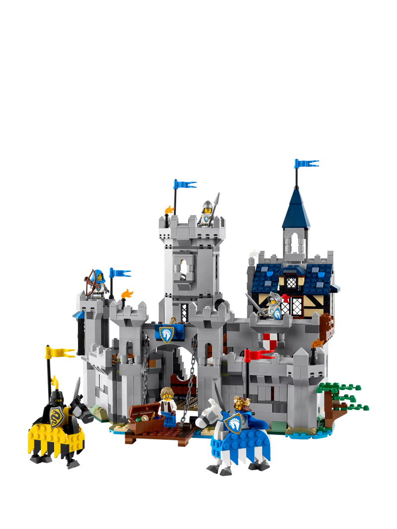 Lego 3-in-1 Medieval Horse Knight Castle building set, UK version
