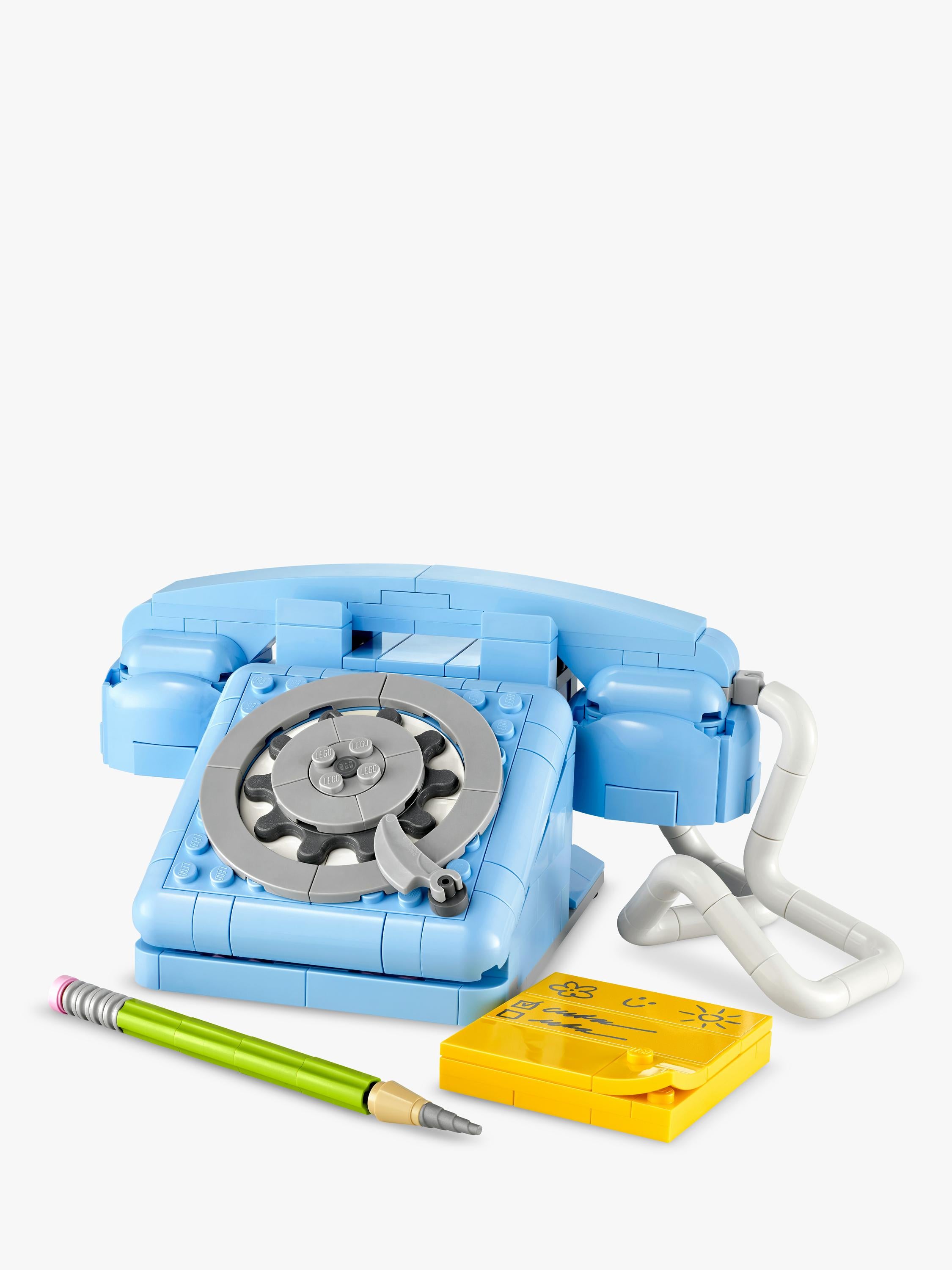 LEGO Creator retro telephone building toy set, UK version