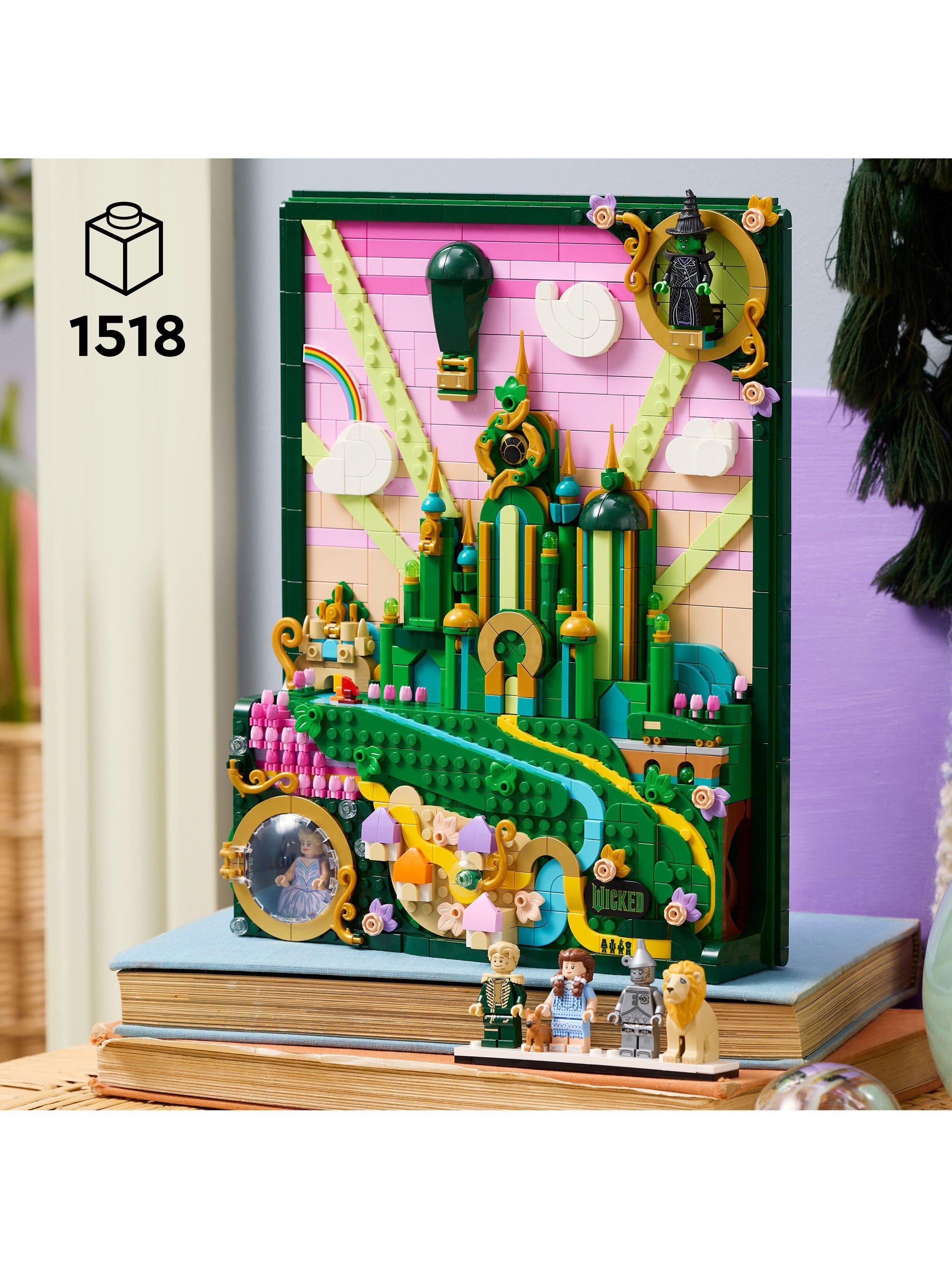 LEGO Wicked Emerald City wall art building set (British brand)