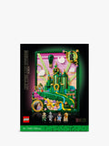 LEGO Wicked Emerald City wall art building set (British brand)
