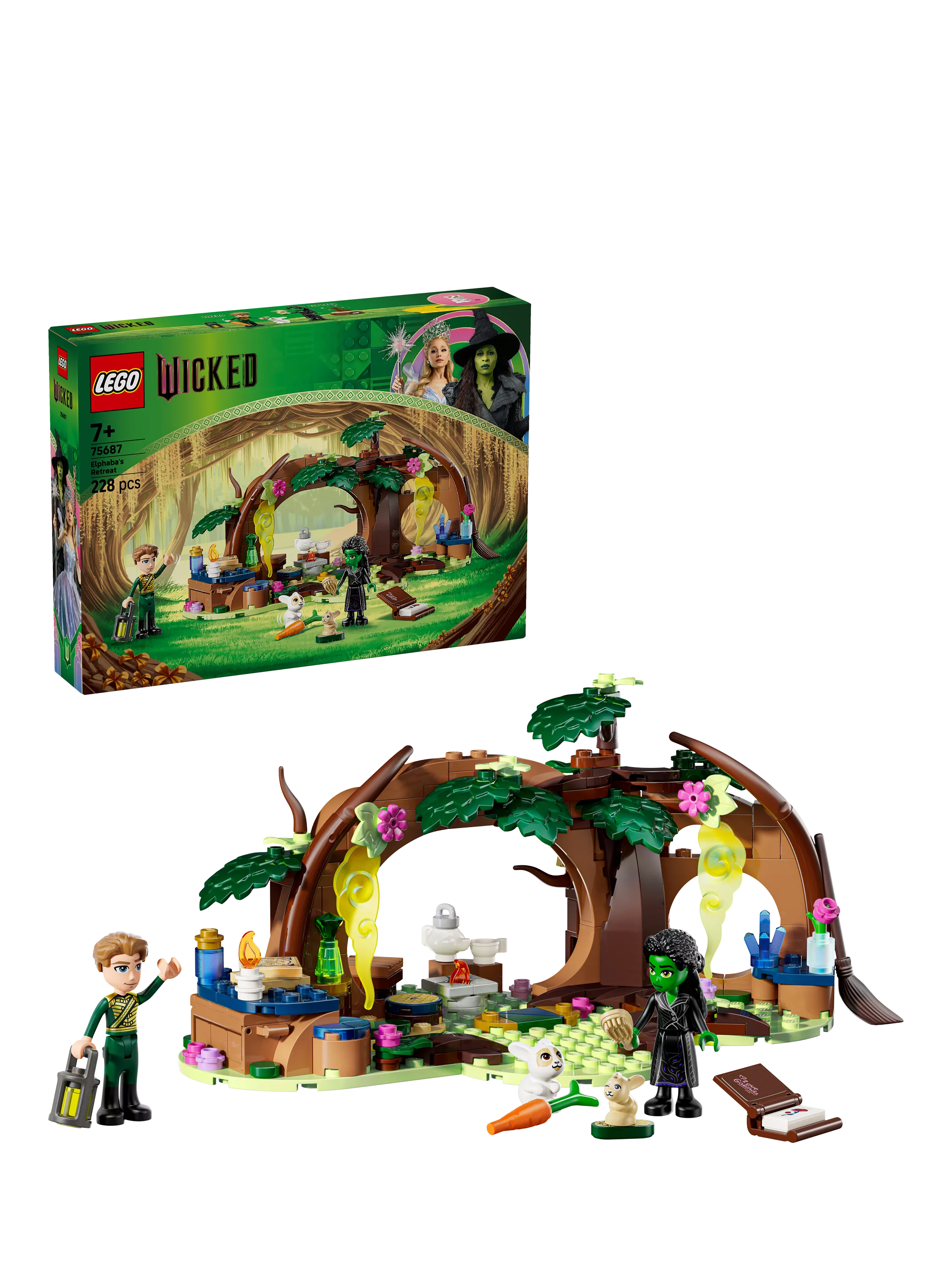 LEGO Wicked Elphaba's Retreat building toy, UK version