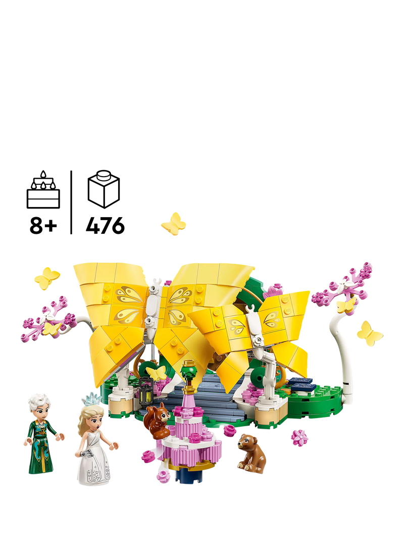 LEGO Wicked Glinda's Wedding Day 476-piece building toy set (British brand)