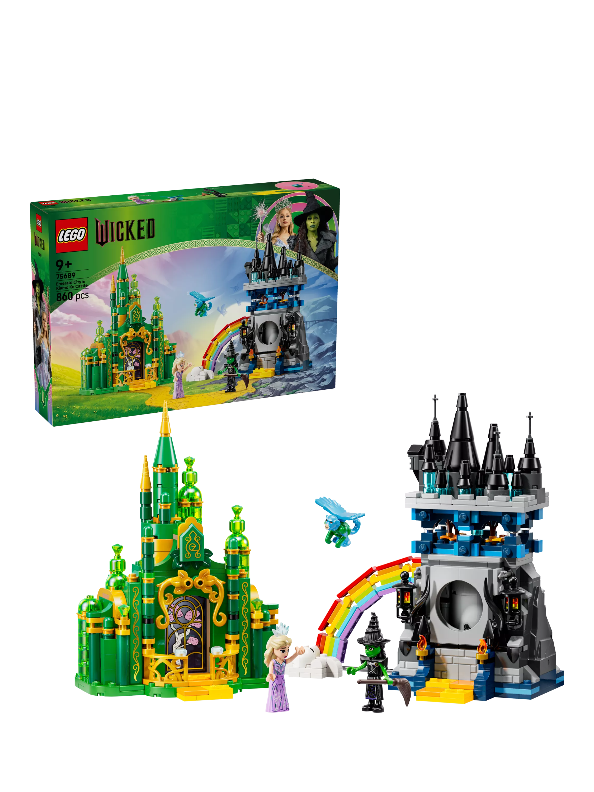 LEGO Wicked castle set 75689 860 pieces (British brand)