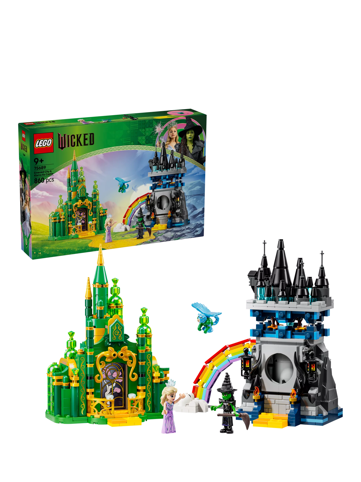 LEGO Wicked castle set 75689 860 pieces (British brand)