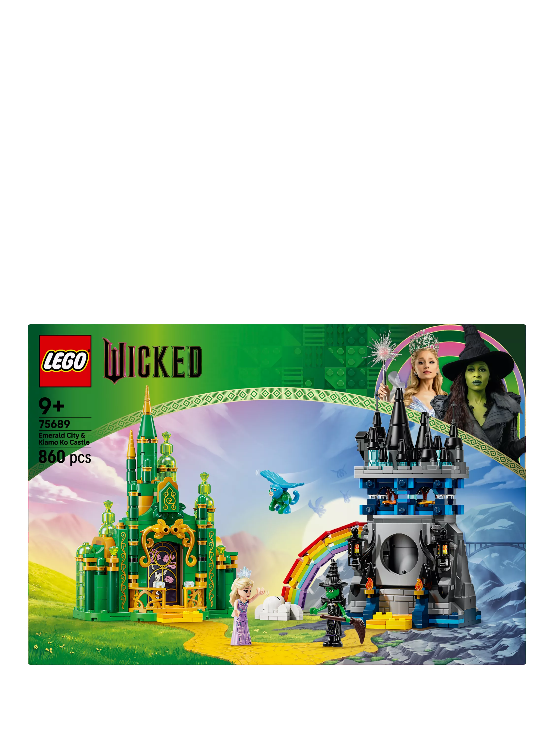 LEGO Wicked castle set 75689 860 pieces (British brand)