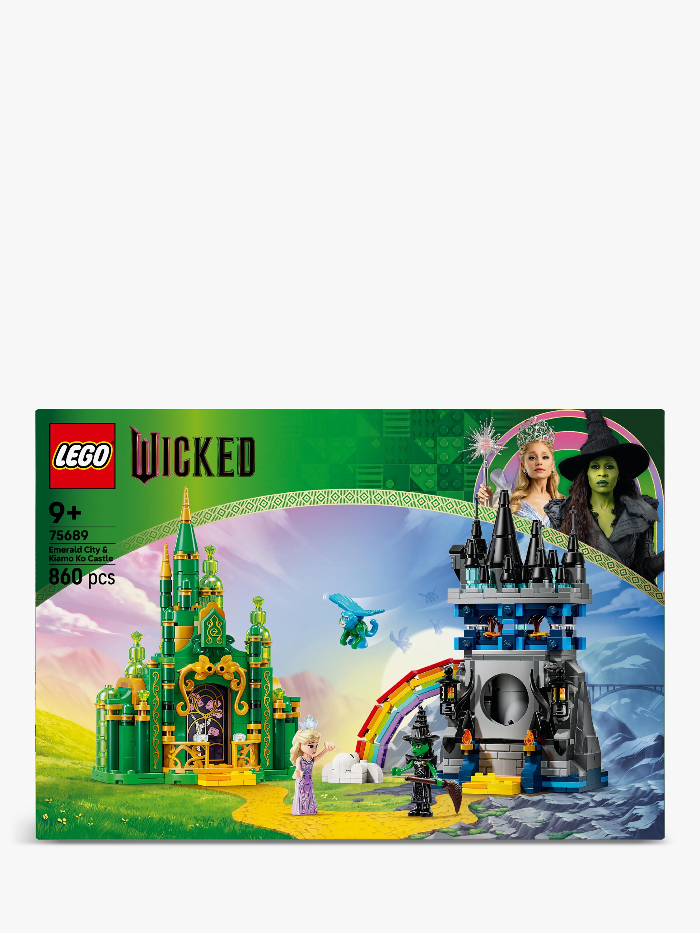 LEGO Wicked castle set 75689 860 pieces (British brand)