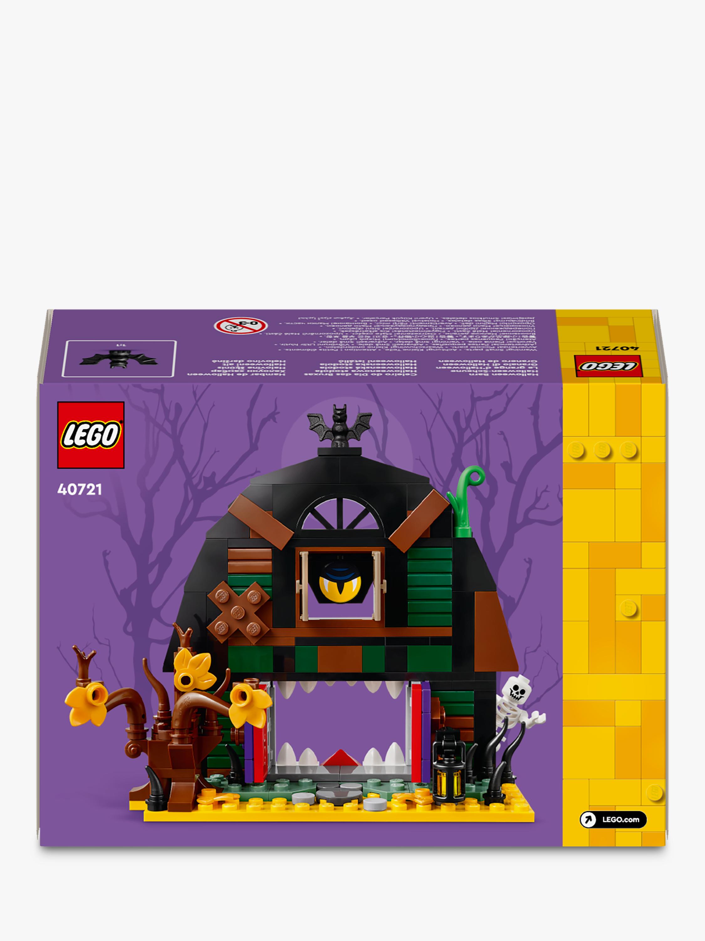 LEGO Halloween Barn construction set 40721, UK version