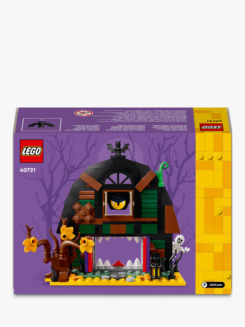 LEGO Halloween Barn construction set 40721, UK version