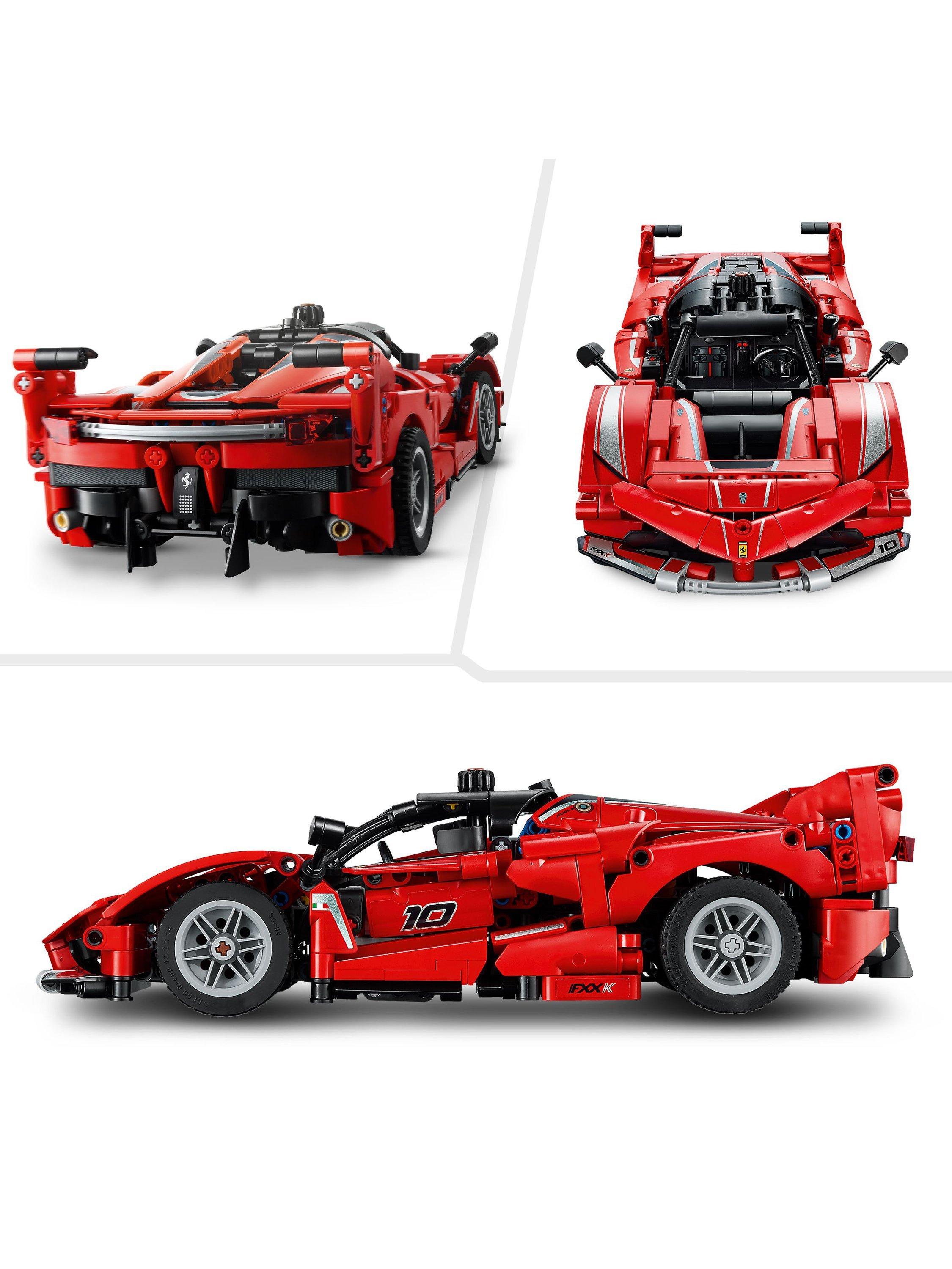LEGO Technic race car building set with 897 pieces, UK version