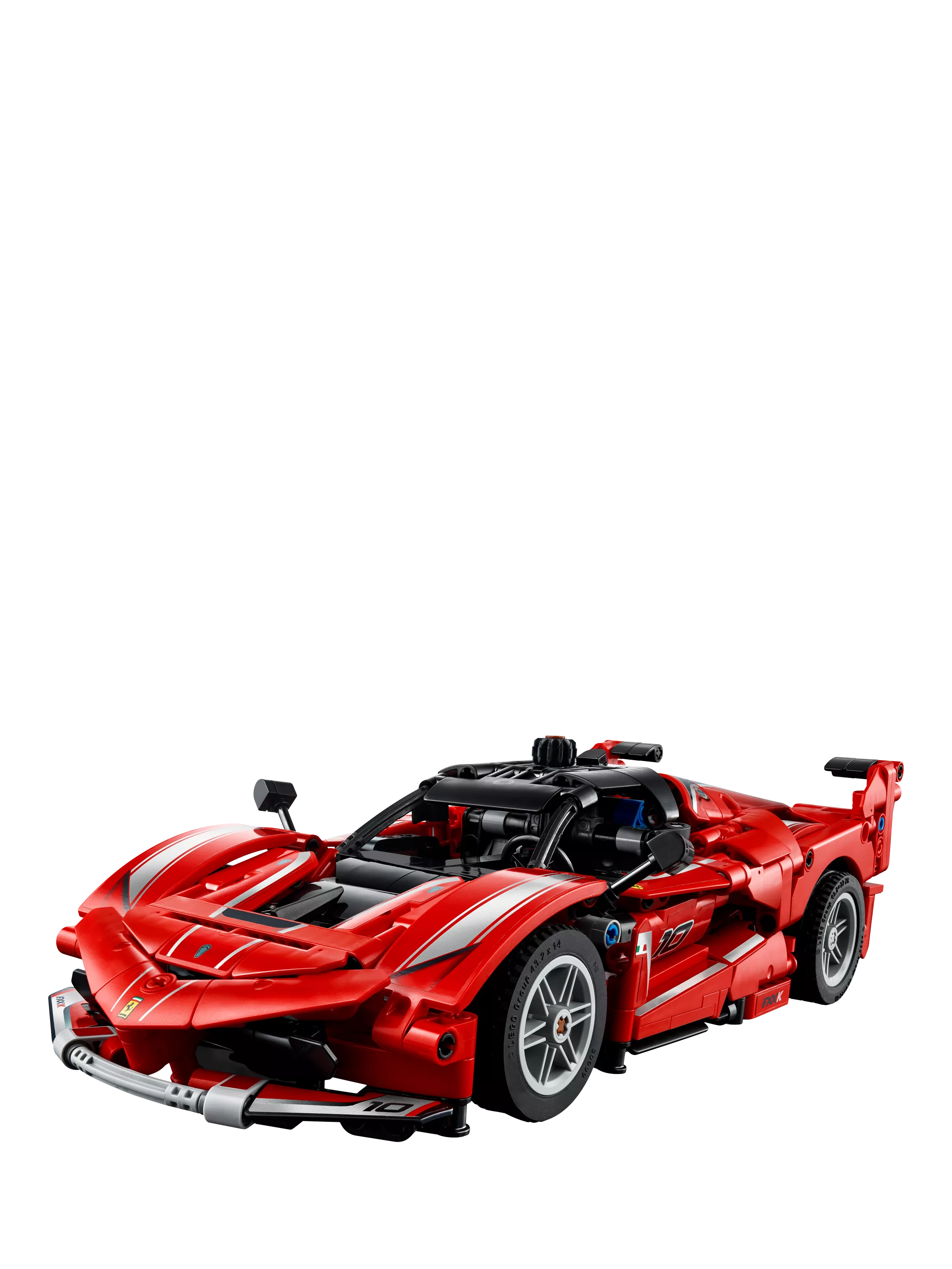 LEGO Technic race car building set with 897 pieces, UK version