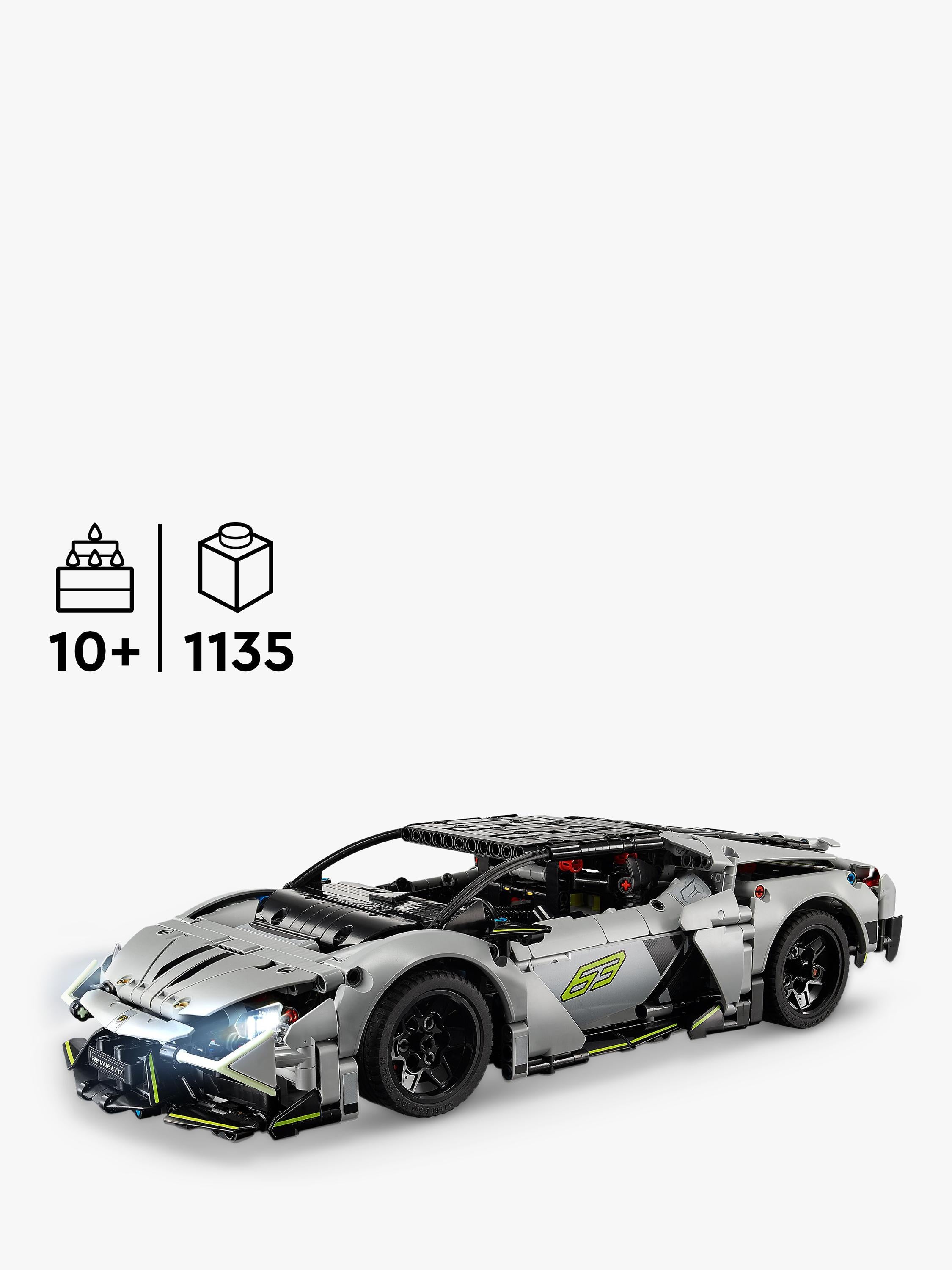 LEGO Technic Lamborghini Revuelto RC car toy 1135 pieces - British product