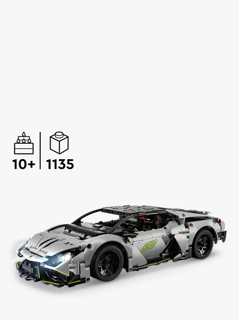 LEGO Technic Lamborghini Revuelto RC car toy 1135 pieces - British product