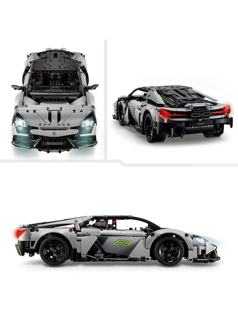 LEGO Technic Lamborghini Revuelto RC car toy 1135 pieces - British product