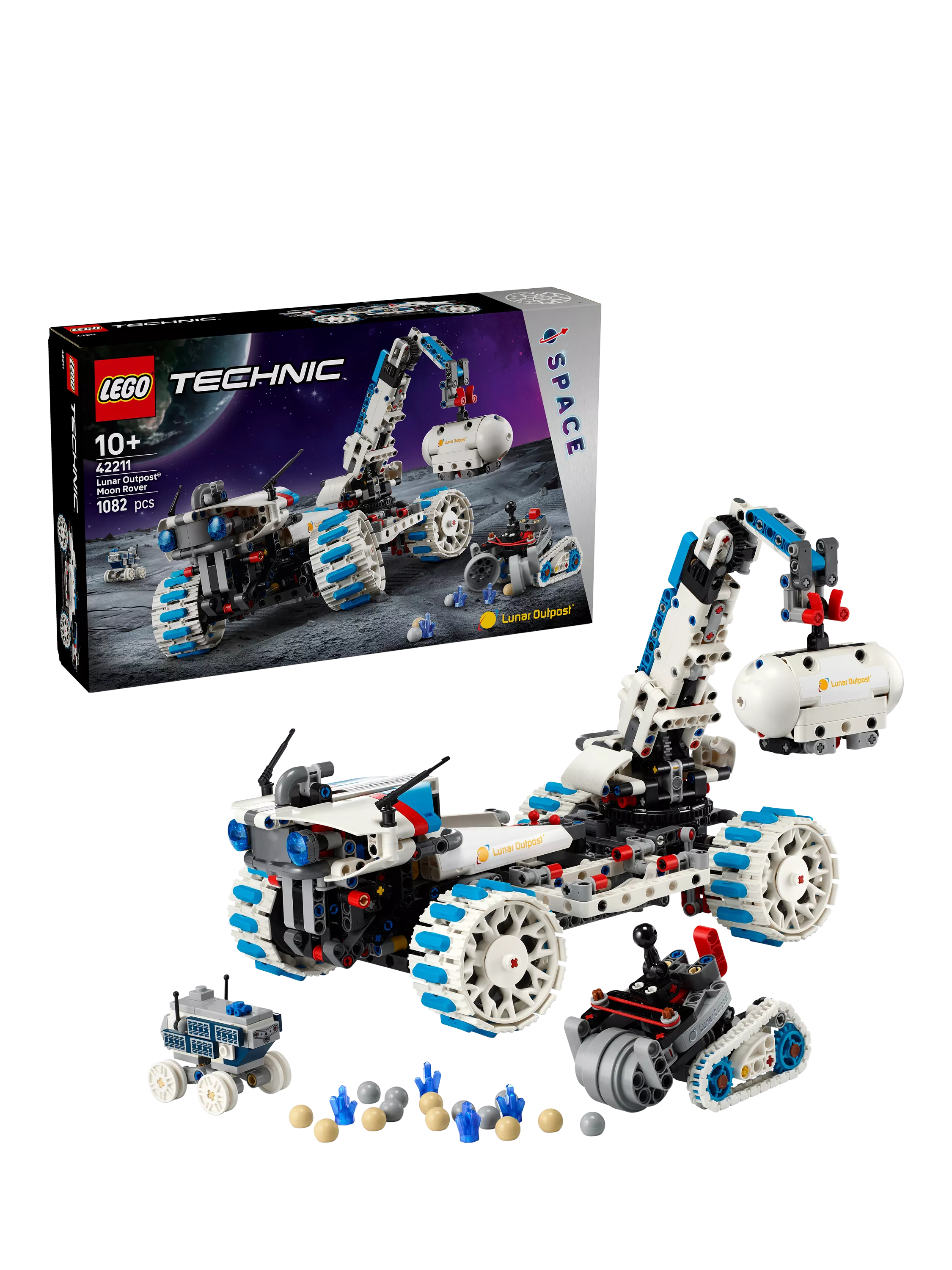LEGO Technic Lunar Outpost Moon Rover building set, UK version