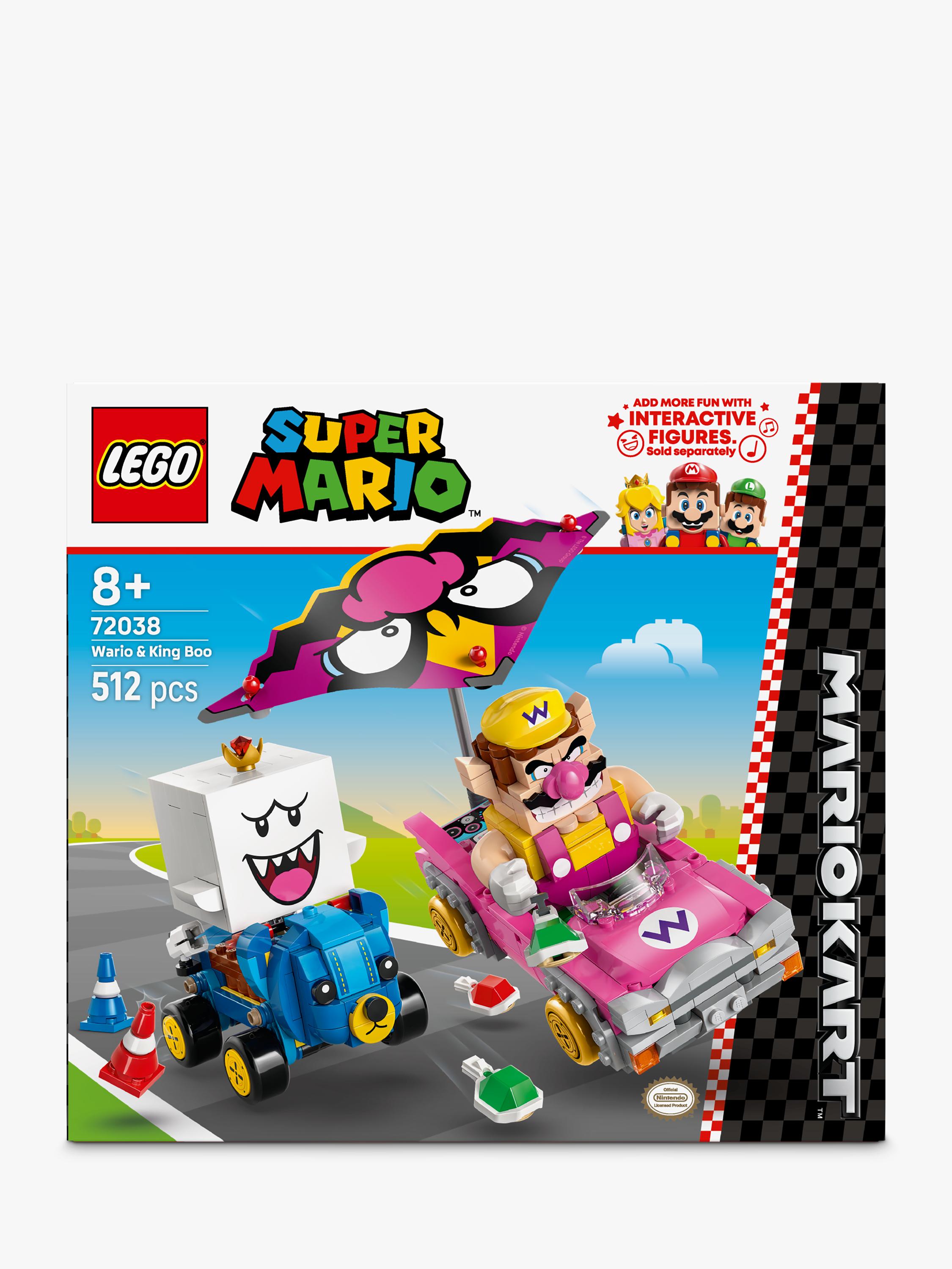 LEGO Mario Kart Wario and King Boo toy set, UK version