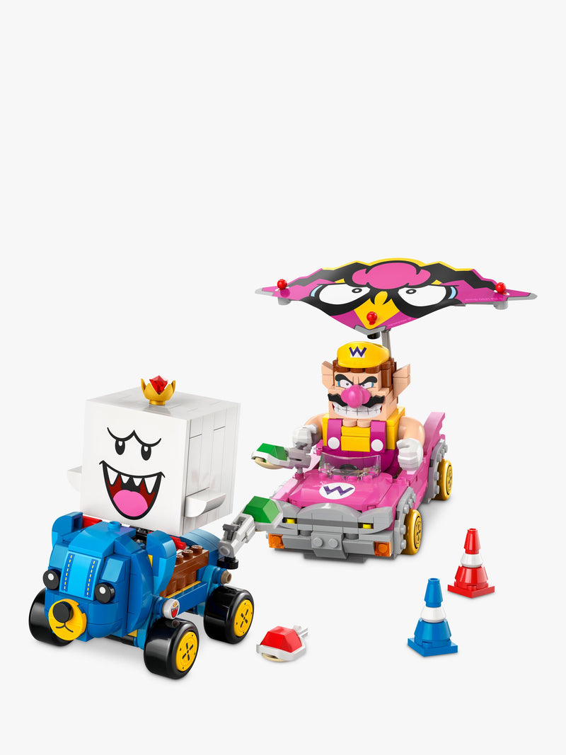 LEGO Mario Kart Wario and King Boo toy set, UK version