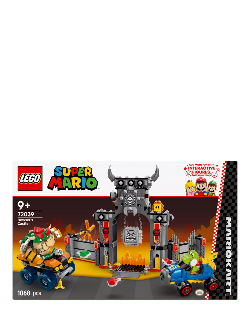 LEGO Super Mario Bowser's Castle building set 1068 pieces, UK version