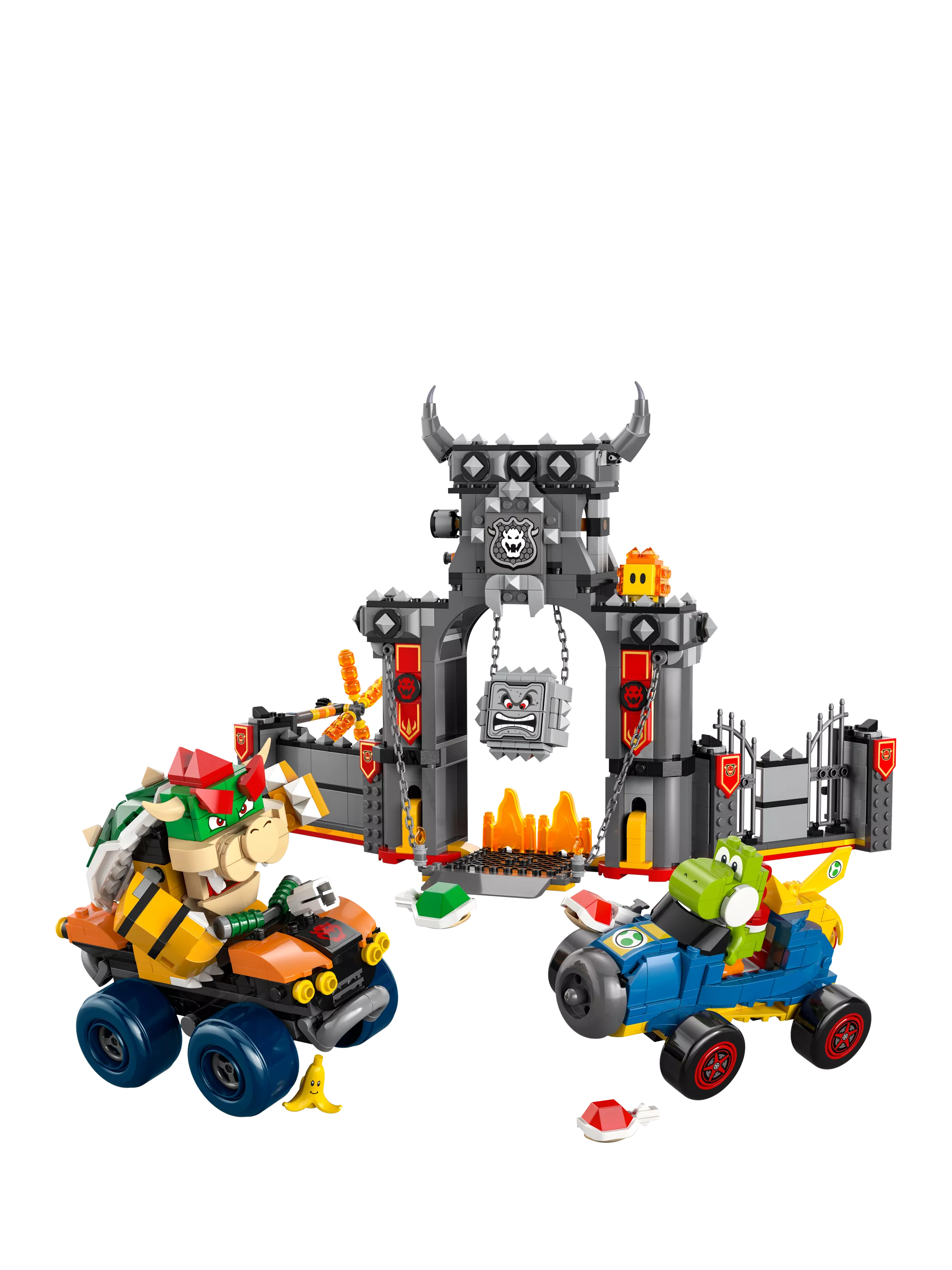 LEGO Super Mario Bowser's Castle building set 1068 pieces, UK version