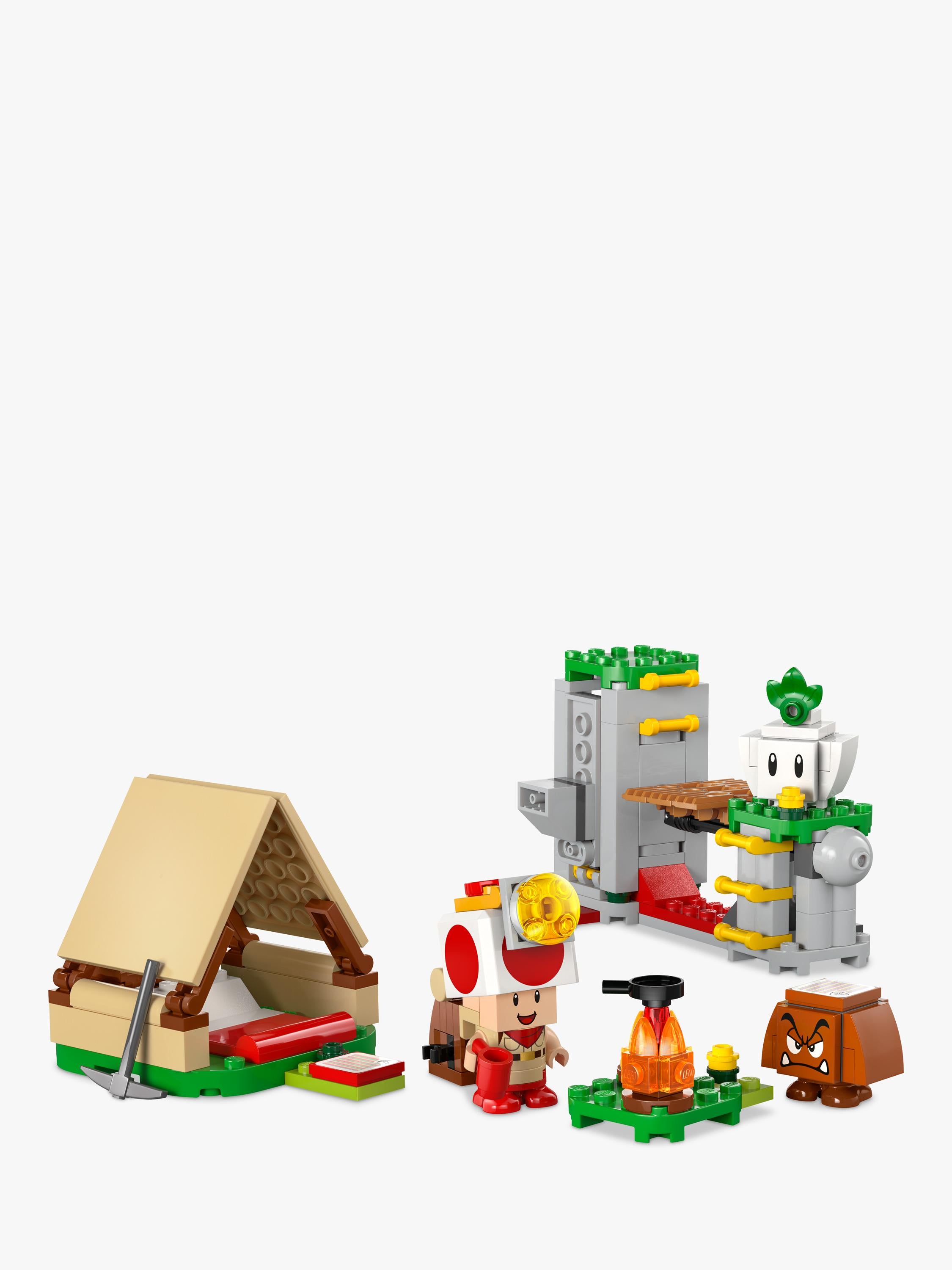 LEGO Super Mario Captain Toad's Camp playset 159 pieces (British brand)