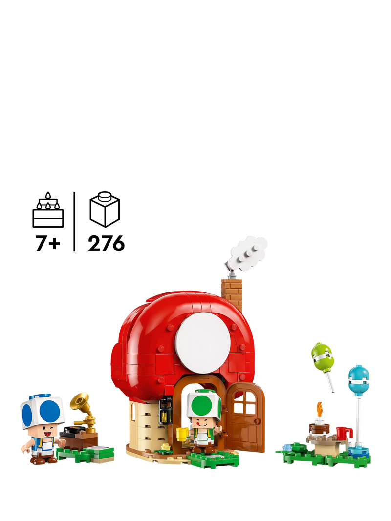 LEGO Super Mario Party at Toad's House playset, UK version