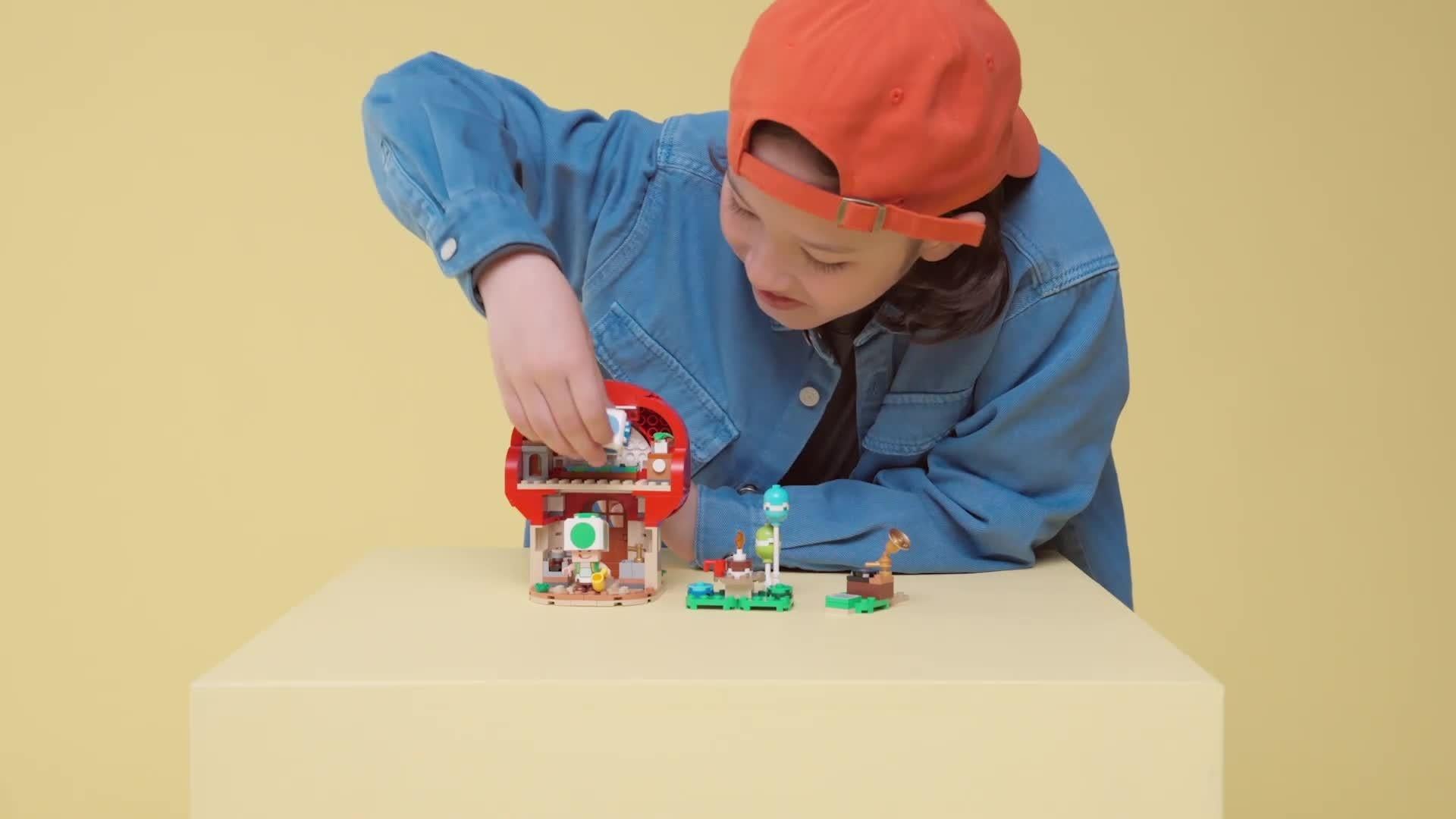 LEGO Super Mario Party at Toad's House playset, UK version