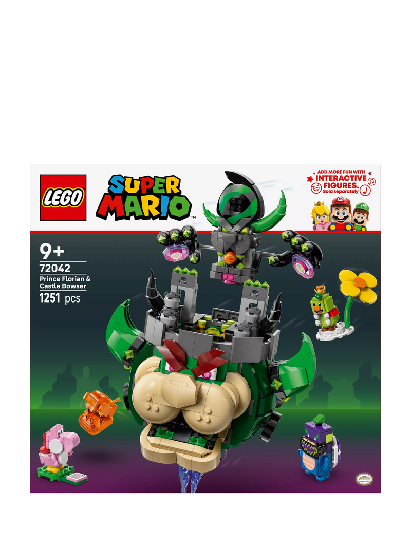 LEGO Super Mario Prince Florian & Castle Bowser building set, UK version