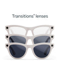 Ray-Ban Meta Skyler smart glasses chalky gray (British brand)