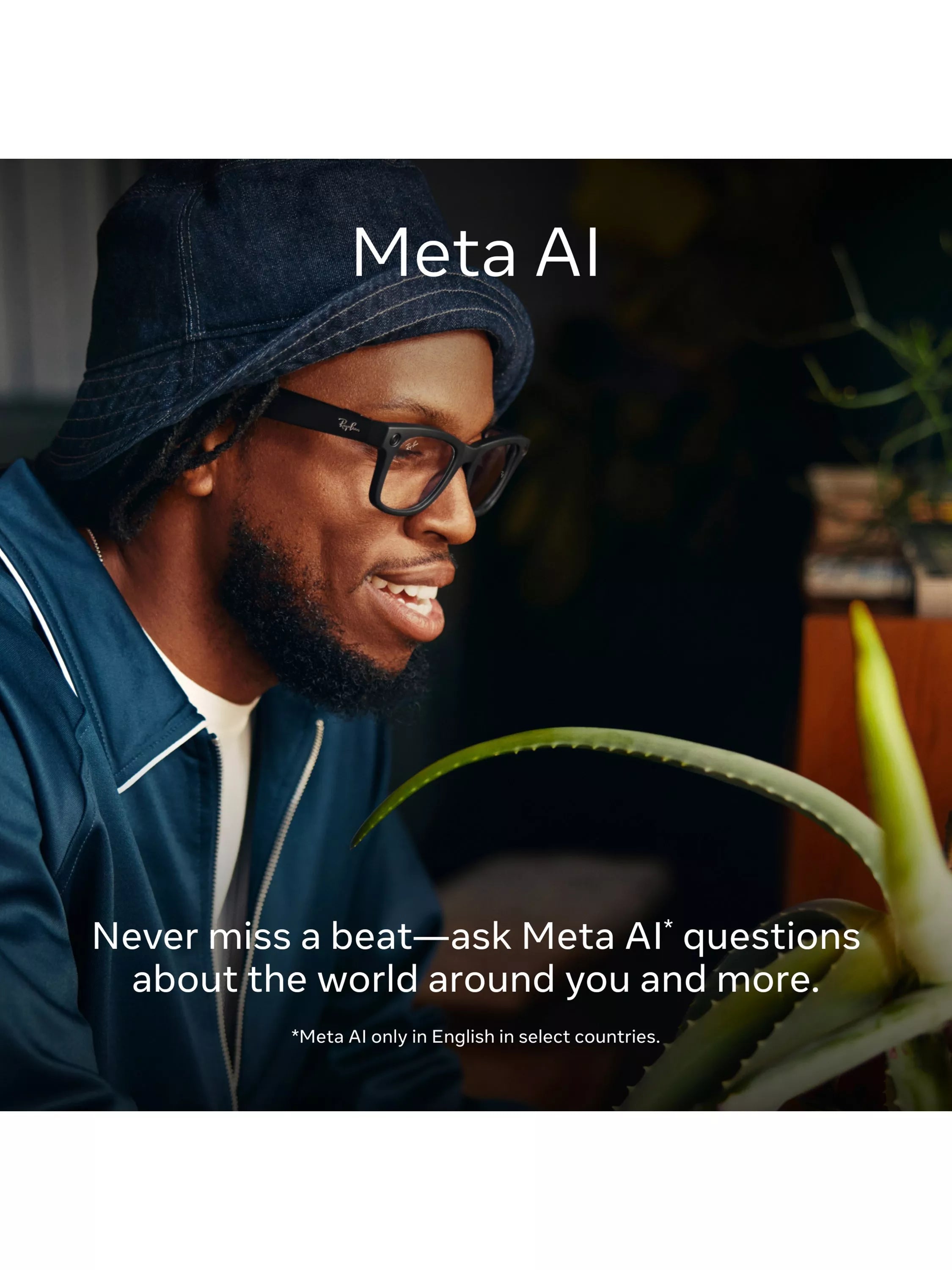Ray-Ban Meta Skyler smart glasses chalky gray (British brand)