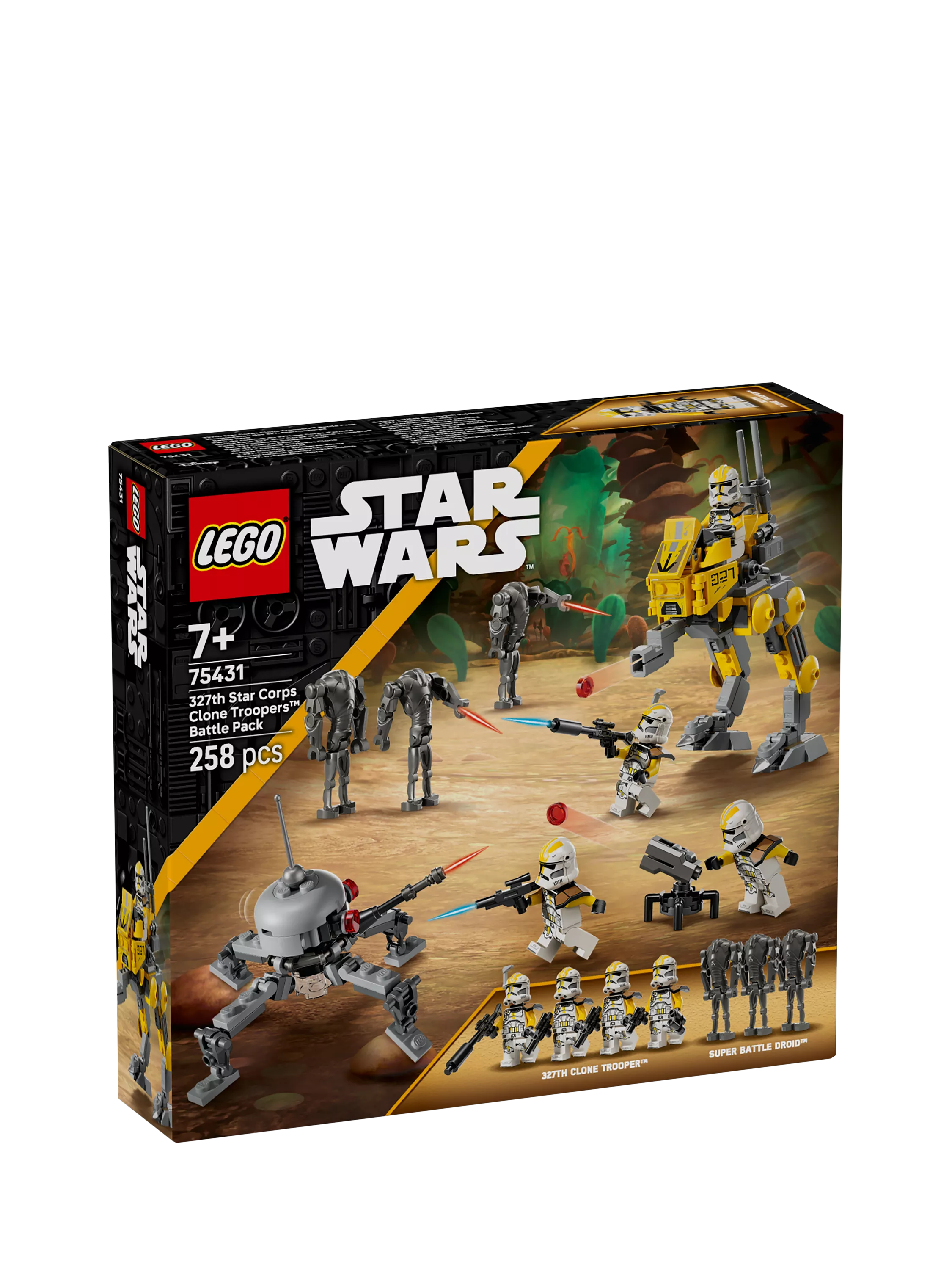 LEGO Star Wars 327th Star Corps Clone Troopers Battle Pack, UK version