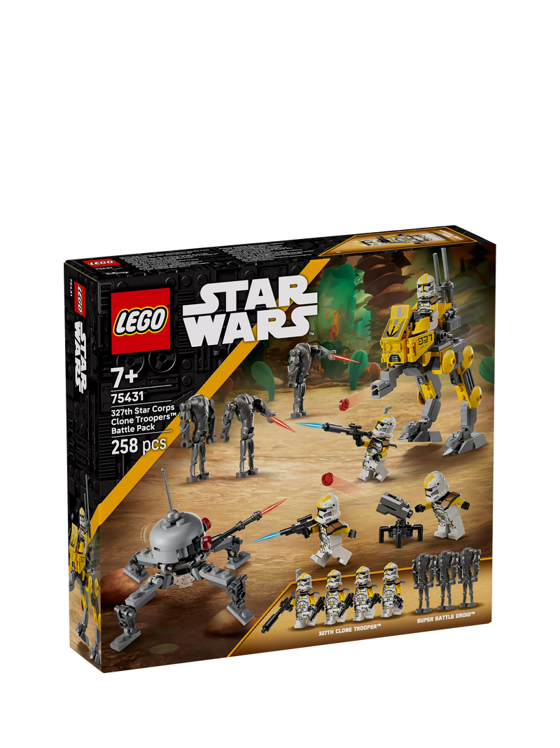LEGO Star Wars 327th Star Corps Clone Troopers Battle Pack, UK version