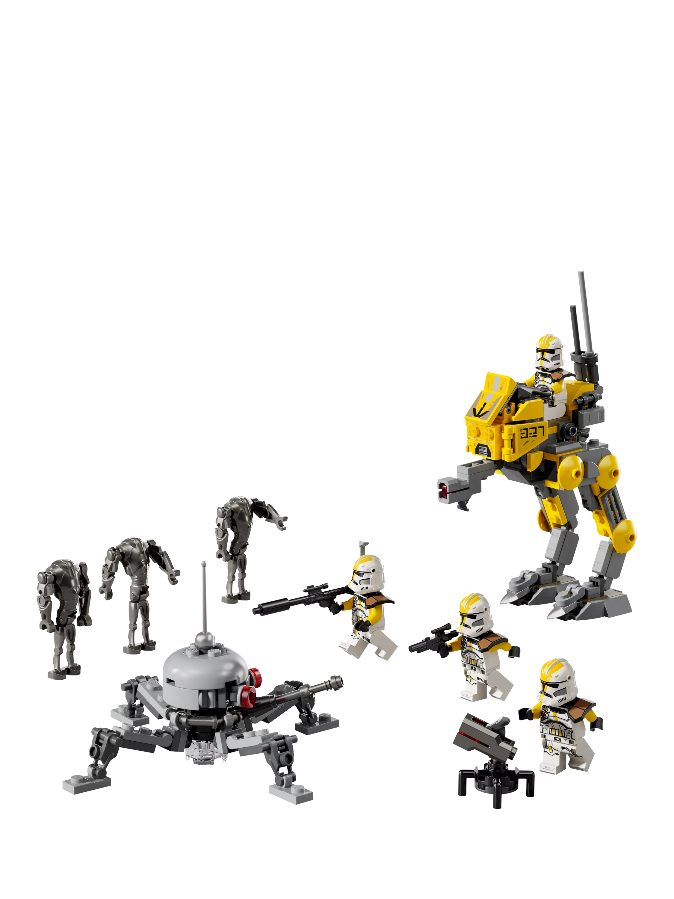 LEGO Star Wars 327th Star Corps Clone Troopers Battle Pack, UK version