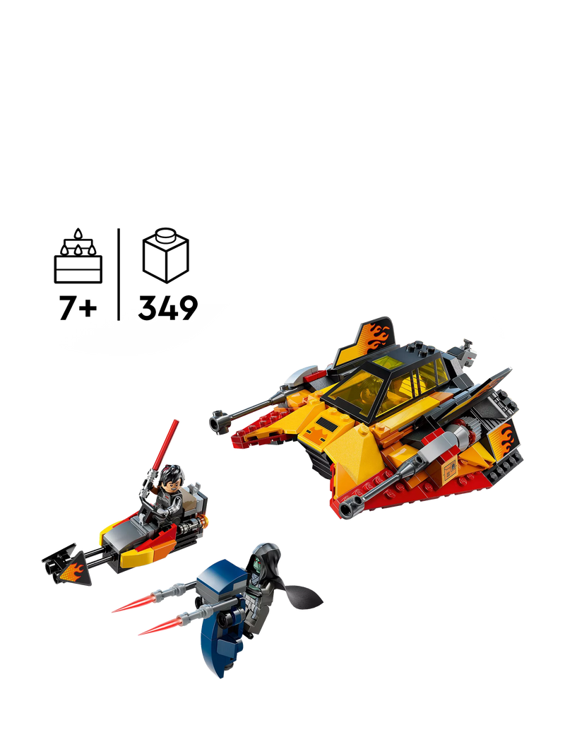 LEGO Star Wars The Force Burner Snowspeeder building set 349 pieces, UK version