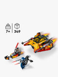LEGO Star Wars The Force Burner Snowspeeder building set 349 pieces, UK version