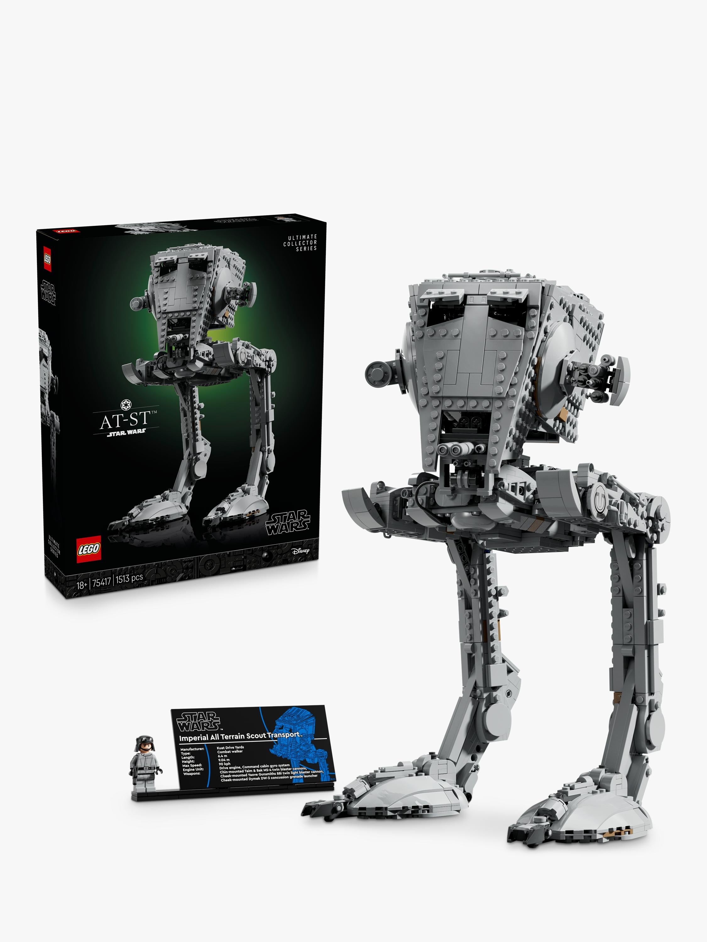 LEGO Star Wars AT-ST Walker Ultimate Collector Series building set, UK version