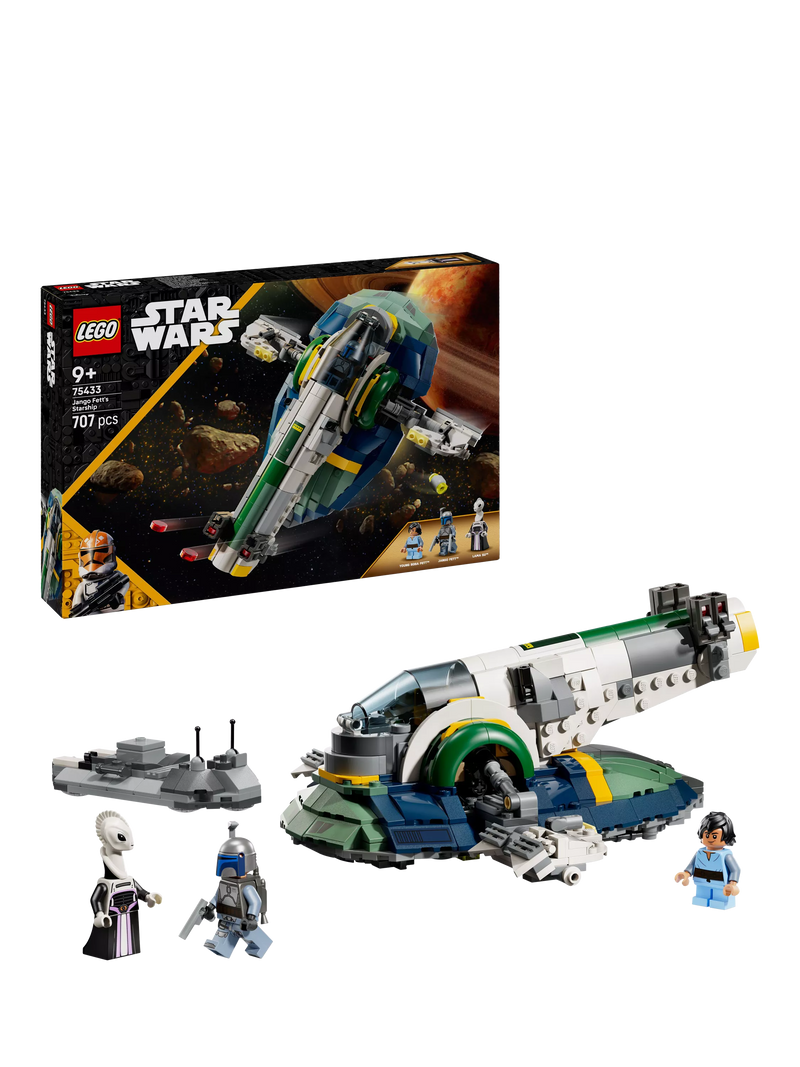 LEGO Star Wars Jango Fett's Starship building set 707 pieces, UK version