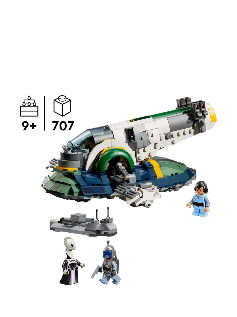 LEGO Star Wars Jango Fett's Starship building set 707 pieces, UK version