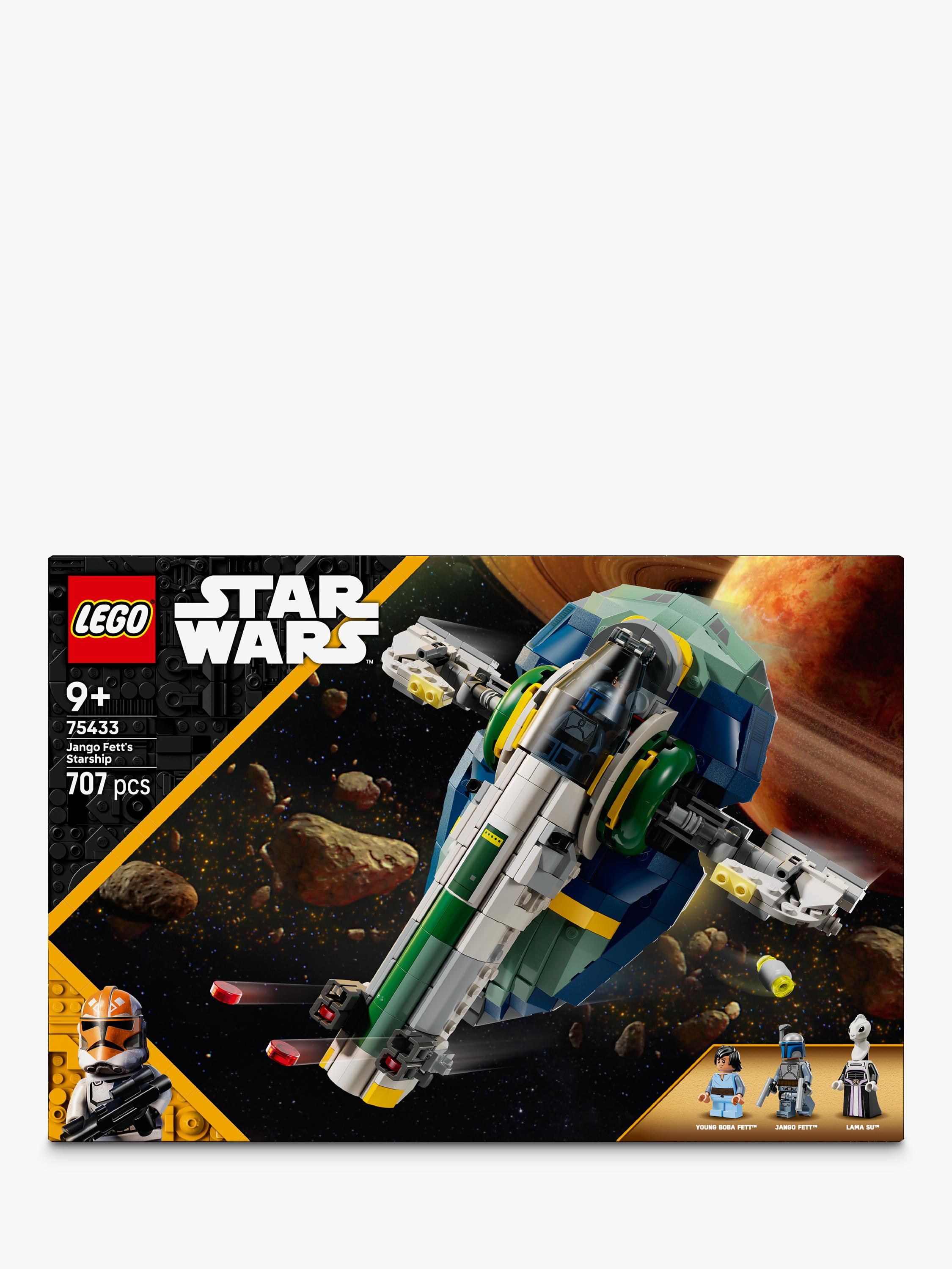 LEGO Star Wars Jango Fett's Starship building set 707 pieces, UK version