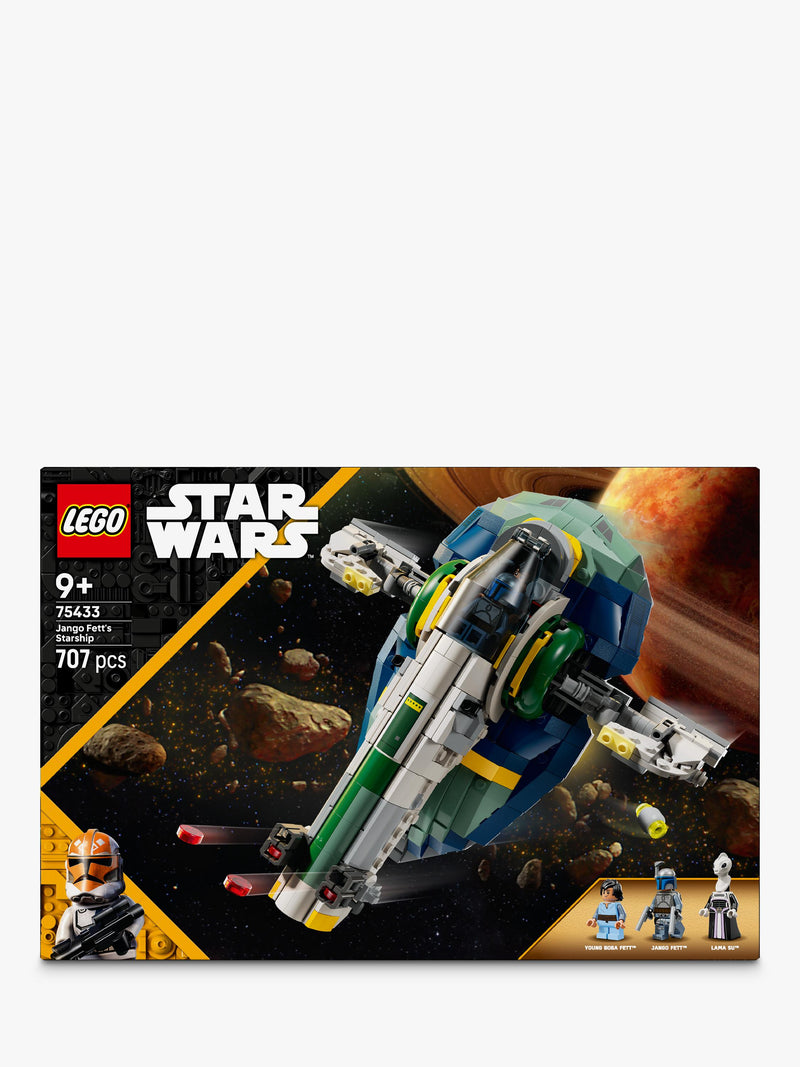LEGO Star Wars Jango Fett's Starship building set 707 pieces, UK version