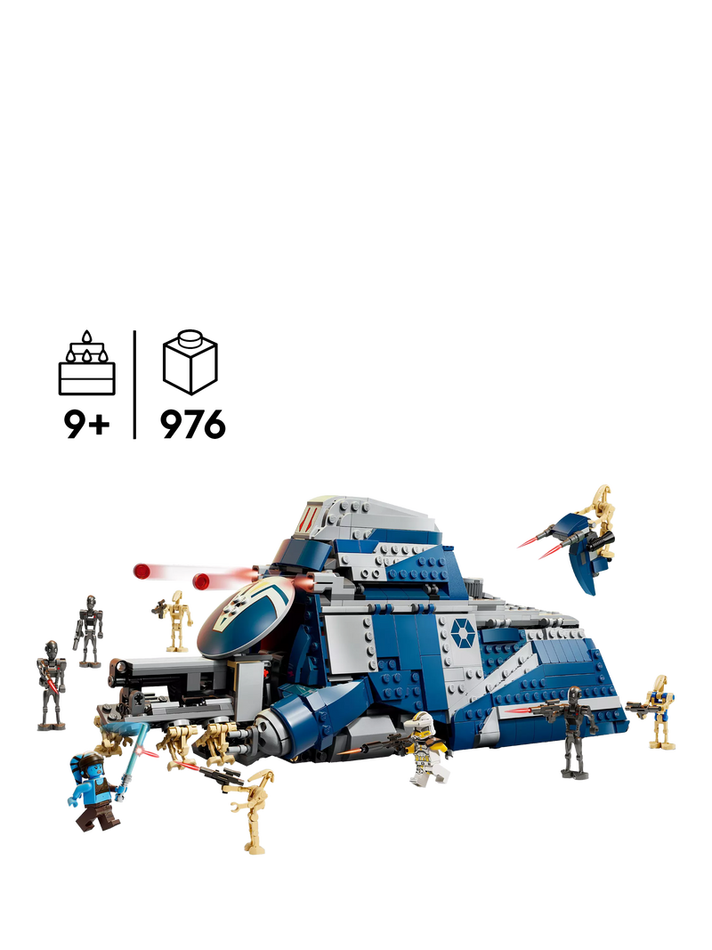 Lego Star Wars Battle of Felucia Separatist MTT building set, UK version